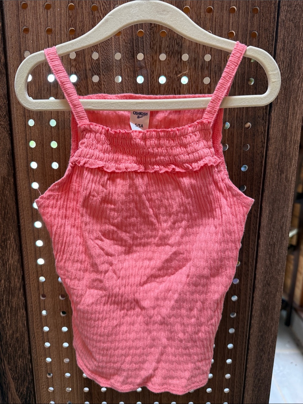 OshKosh B'gosh Pink Girls' Tank Top